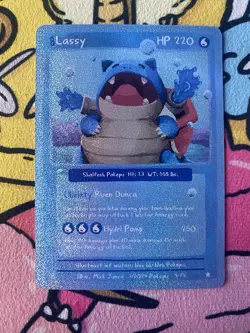Pokepu - Blassy (Blastoise) - Derpy Pokemon Parody / Fan Art Card - Image 1