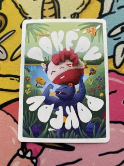 Pokepu v2 - Diglis (Diglett) 20/77 - Derpy Pokemon Parody / Fan Art Card - Image 2