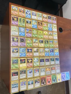 WOTC 1999 Pokemon TCG 66 Base Set Unlimited Common Uncommon Bulk Cards LP - MP - Image 1