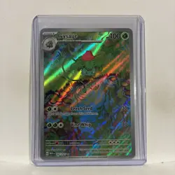 Pokemon Ivysaur 167/165 Scarlet & Violet 151 Illustration Rare - Image 2