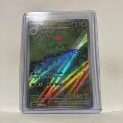 Pokemon Ivysaur 167/165 Scarlet & Violet 151 Illustration Rare - Image 3
