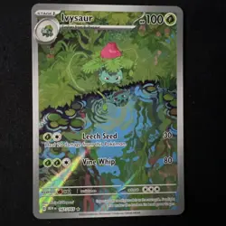 2023 Pokemon SV Mew en Ivysaur 167/165 Illustration Rare - Image 1