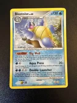 Blastoise 2/127 Holo Rare Platinum Pokemon - Image 1
