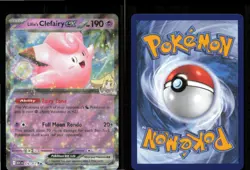 Lillie's Clefairy ex 076/217 Double Rare Ascended Heroes Pokemon Near Mint - Image 3