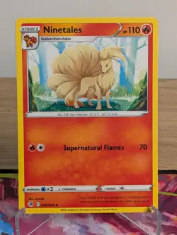 NINETALES 030/264 UNCOMMON FUSION STRIKE POKEMON NM - Image 1