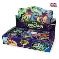 Disney LORCANA TCG Booster Box ATTACK OF THE VINE - ENG ENGLISH PREORDER - Image 1