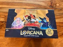 Disney Lorcana The First Chapter Sealed Booster Box - First Print CM1 4050368981905 - Image 1