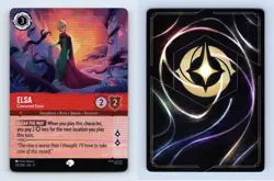 Elsa #215/204 Disney Lorcana Winterspell 2026 Epic Foil TCG Card - Image 1