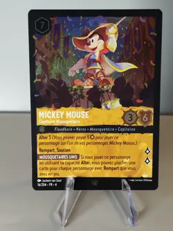 LORCANA FR - Chapter 4 16/204 Mickey Mouse - Legendary ✨FOIL✨New - Image 1