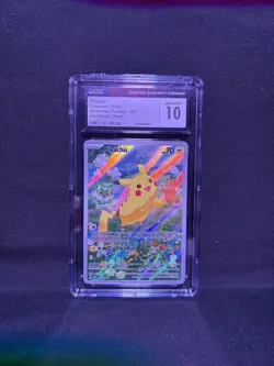 Pikachu 088 Black Star Promos - Adventure Chest - Graded CGC GEM MINT 10 - Image 1