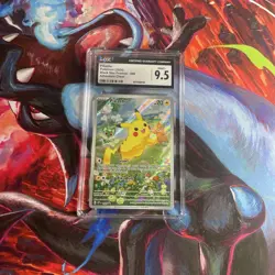 Pikachu SVP088, Adventure Chest Promo 2024 Black Star, Pokemon TCG CGC 9.5 - Image 4