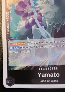 Yamato OP16-096 Foil Rare The Time Of Battle One Piece Card Game - Image 4