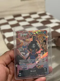 One Piece Card Game Brook (Alternate Art) Adventure on Kami's Island L OP15-022 - Image 1