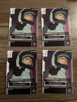 Kamille Bidan Gundam Card Game . Dual Impact- Rare . GD02-097 - Image 1