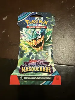 Pokemon Twilight Masquerade Sleeved Booster Pack New Sealed - Image 1