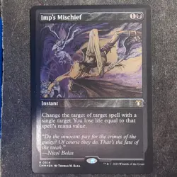 Imp's Mischief - Foil Etched - Commander Masters (MTG) - Image 1