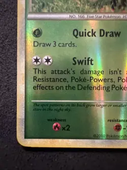 Ledian 25/123 Pokemon Heart Gold Soul Silver REVERSE - Very Clean - Image 5