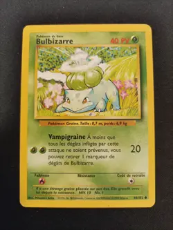 Carte Pokemon Bulbizarre 44/102 Set De Base - Image 1