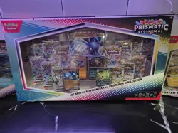 Pokemon Prismatic Evolution Lucario & Tyranitar Premium + 2x Poster Collections - Image 1