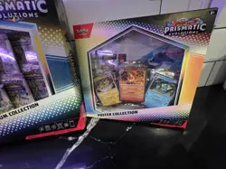 Pokemon Prismatic Evolution Lucario & Tyranitar Premium + 2x Poster Collections - Image 3