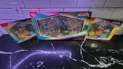 Pokemon Prismatic Evolution Lucario & Tyranitar Premium + 2x Poster Collections - Image 4