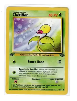 Carte Pokemon 49/64 CHETIFLOR EDITION 1 Commune Jungle Wizards - Image 1