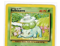 Carte Pokemon 44/102 Bulbizarre Set de Base WIZARD 1999 FR - Image 2