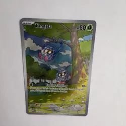 Pokemon TCG Tangela Illustration Rare Holo Full Art 178/165 SV 151 EN 2023 - Image 3