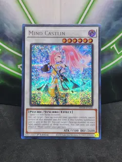 Yugioh Mind Castlin MP24-EN149 Secret Rare 1st Edition NM - Image 1