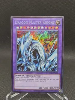 Yu-Gi-Oh Dragon Master Knight LCKC-EN065 Secret Rare Legendary Collection Kaiba - Image 1