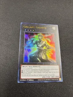 YUGIOH: 1x Gallant Granite MP25-EN286 Ultra Rare 2025 Mega-Pack A6 - Image 2