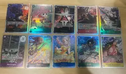 one piece tcg sr lot english - Image 1