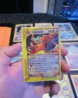Pokemon Charizard Crystal 146/144 Skyridge Holo Mint/near mint - Image 1