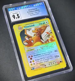 2003 Pokemon Skyridge Charizard #146 Reverse Holo CGC 10 (9.5 Old Blue Label) - Image 2