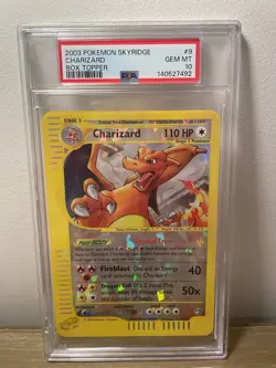 pokemon Charizard skyridge 2003 psa 10 reverse holo - Image 1