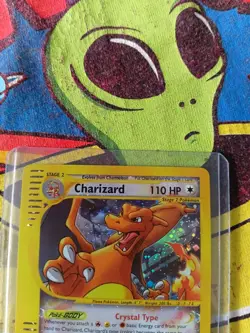 Skyridge Crystal Charizard 146/144 HOLO RARE Pokemon Grail Card - Image 4