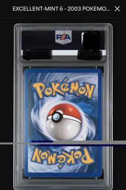 Pokemon Charizard EX 146/144 Skyridge Holo PSA 6 EX-MT - Image 2
