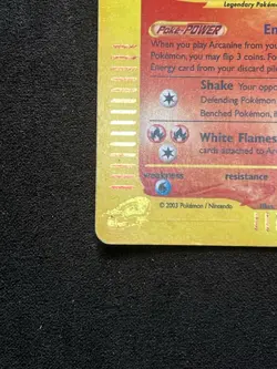 Arcanine skyridge Pokemon H2/H32 Holo Charizard Pikachu Rayquaza Lugia - Image 4