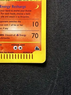 Arcanine skyridge Pokemon H2/H32 Holo Charizard Pikachu Rayquaza Lugia - Image 5