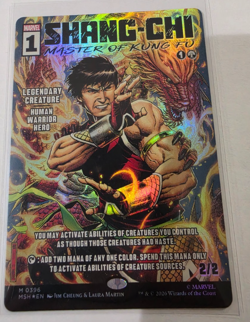 Shang-Chi, Master of Kung Fu Borderless FOIL 0396 MTG MSH Nm/M *ON HAND* - Image 1