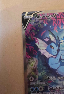 Vaporeon V SWSH181 SWSH: Sword & Shield Promo Cards Holo NEAR MINT - Image 2