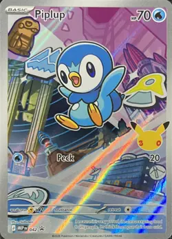 Piplup 042 - ME: Mega Evolution Promo - Pokemon Card NM/M - Image 1