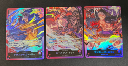 One Piece Card Game TCG ST10-001,002,003 Monkey D Luffy Law Kid Bandai Japan - Image 1