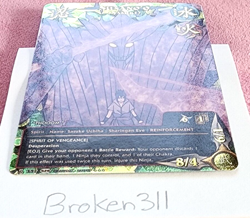 Official Bandai Naruto CCG Card Susano'o (Sasuke) Super Rare Near Mint 1537 S26 - Image 3