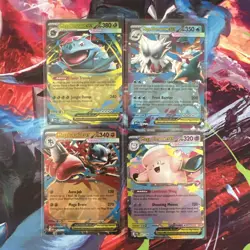 Pokemon TCG Lot Of 4 Mega Evolution Era EX Cards - NM - English Only - Image 1