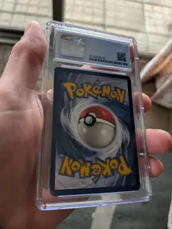 (POP 59) CGC 10 PRISTINE Omanyte 1999 Fossil 1st Edition 52/62 Pokemon Card - Image 3