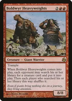 Boldwyr Heavyweights MOR LP MTG - Image 1