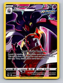 MALAMAR TG06/TG30 HOLO SILVER TEMPEST TRAINER GALLERY POKEMON NM - Image 1
