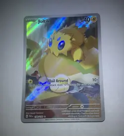 Joltik 196/182 Illustration Rare Holo Full Art SV04 Paradox Rift Pokemon TCG EN - Image 1