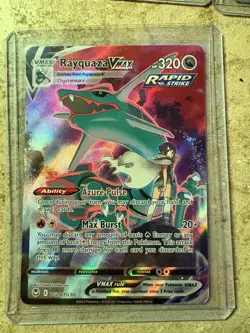 Rayquaza VMAX TG20/TG30 Silver Tempest Trainer Gallery Rapid Strike Holo - Image 1